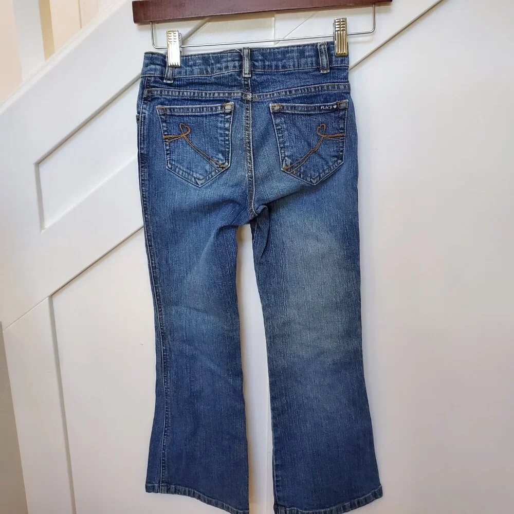 Bootcut jeans with adjustable waist